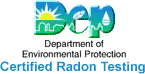 Certified by the PA Department of Environmental Protection