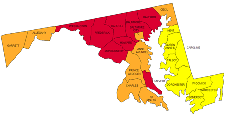 Maryland Radon Levels